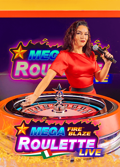 Mega Fire Blaze Roulette Italian live